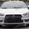 Воздуховоды радиатора в передний бампер (Цельные) var №2 для Mitsubishi Lancer X (2007-2010) купить недорого с доставкой в Боровичи
