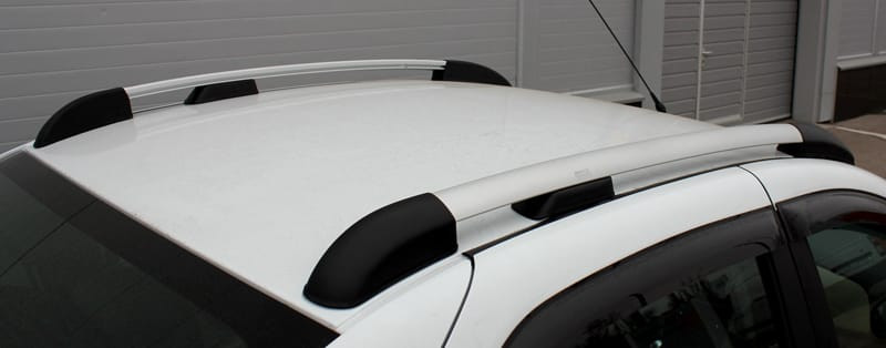 Рейлинги для Renault Logan (2014-н.в.) Чёрный купить недорого с доставкой в Боровичи